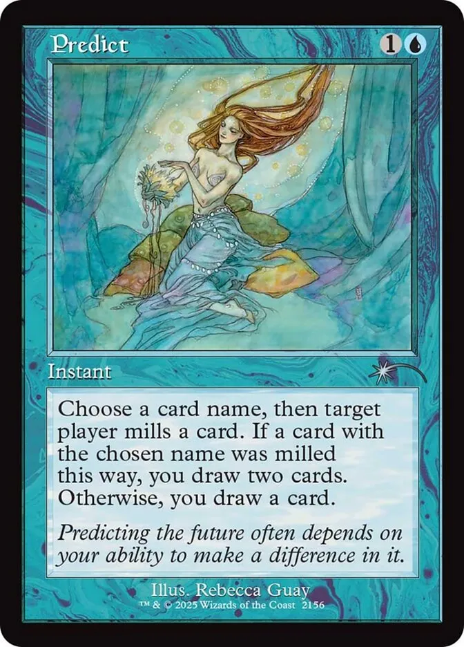 2019 Secret Lair Drop Predict uncommon #2156 uncommon card image
