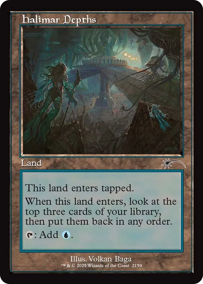 2019 Secret Lair Drop Halimar Depths #2159 common card image