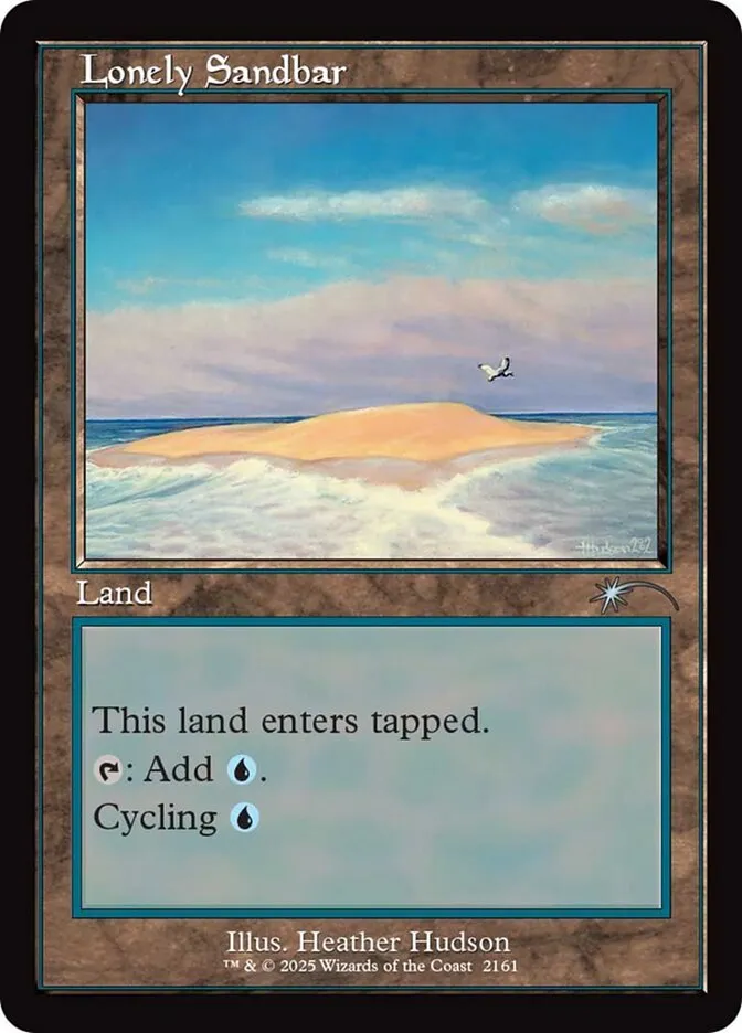2019 Secret Lair Drop Lonely Sandbar uncommon #2161 uncommon card image