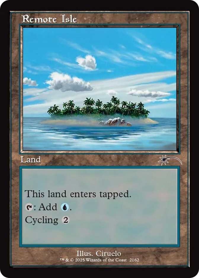 2019 Secret Lair Drop Remote Isle #2162 common card image