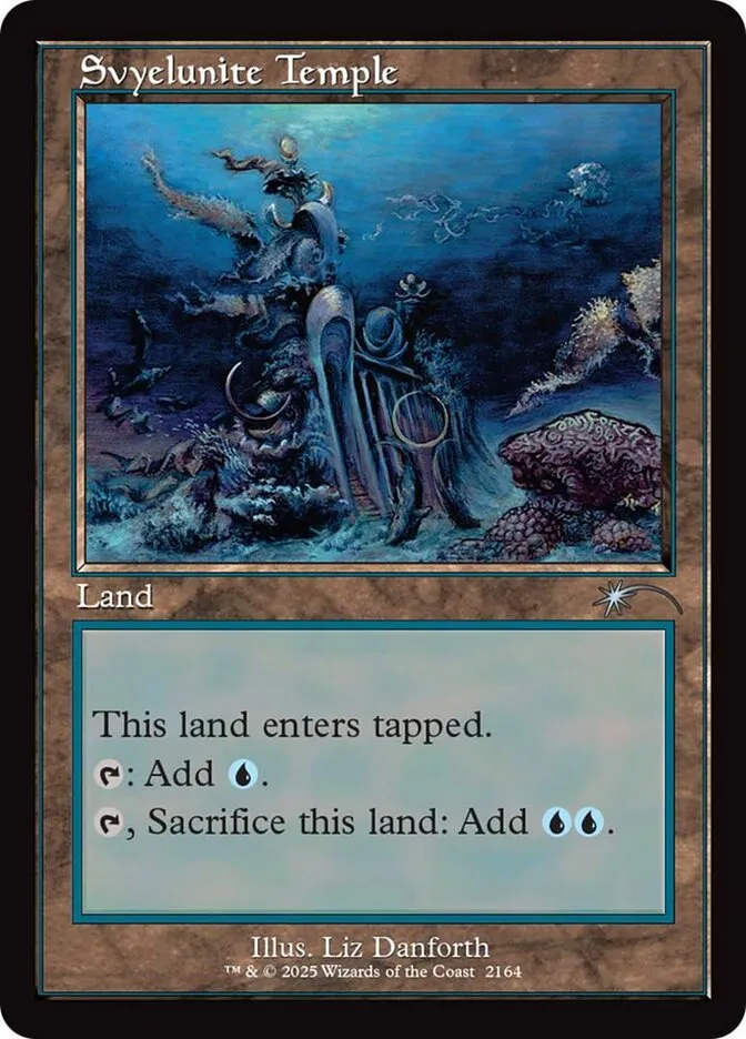 2019 Secret Lair Drop Svyelunite Temple uncommon #2164 uncommon card image