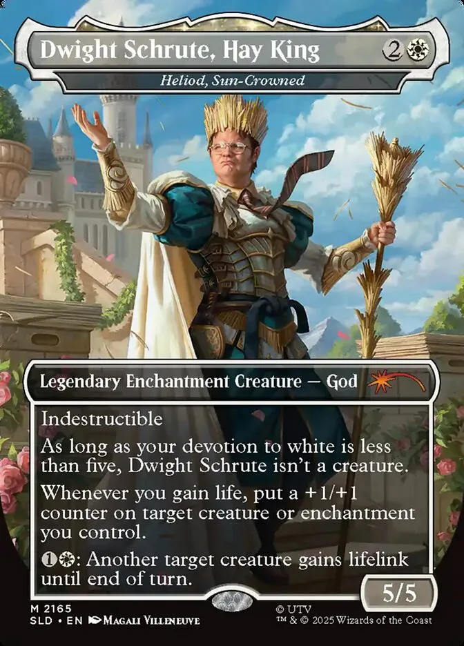 2019 Secret Lair Drop Heliod, Sun-Crowned #2165 mythic card image