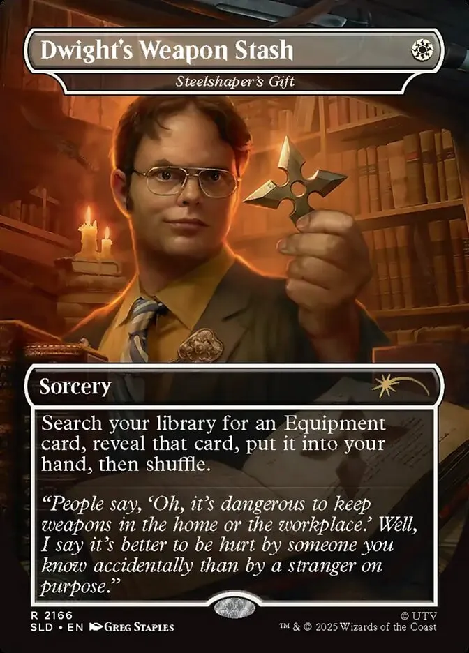 2019 Secret Lair Drop Steelshaper's Gift #2166 rare card image