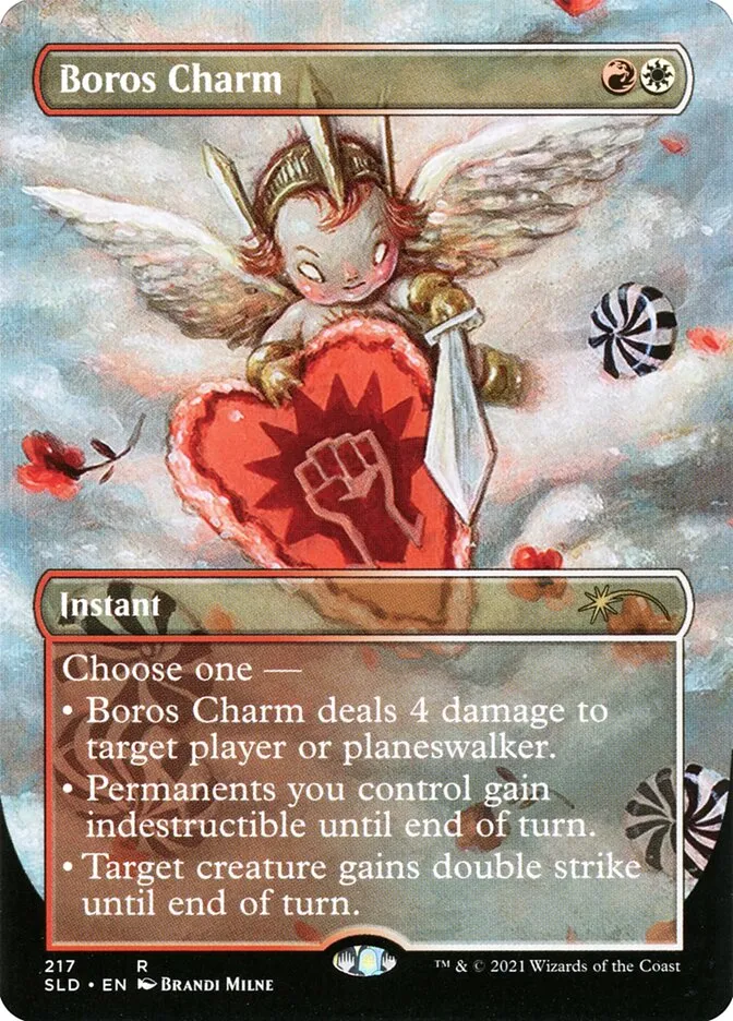 2019 Secret Lair Drop Boros Charm #217 rare card image
