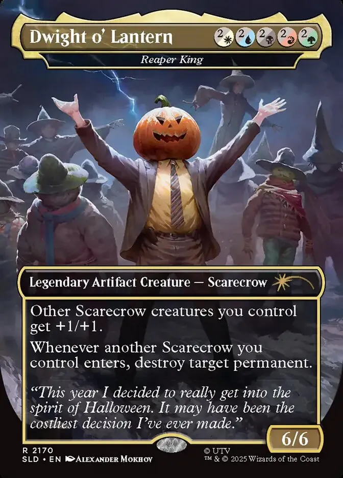 2019 Secret Lair Drop Reaper King #2170 rare card image
