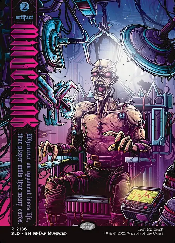 2019 Secret Lair Drop Mindcrank #2186 rare card image
