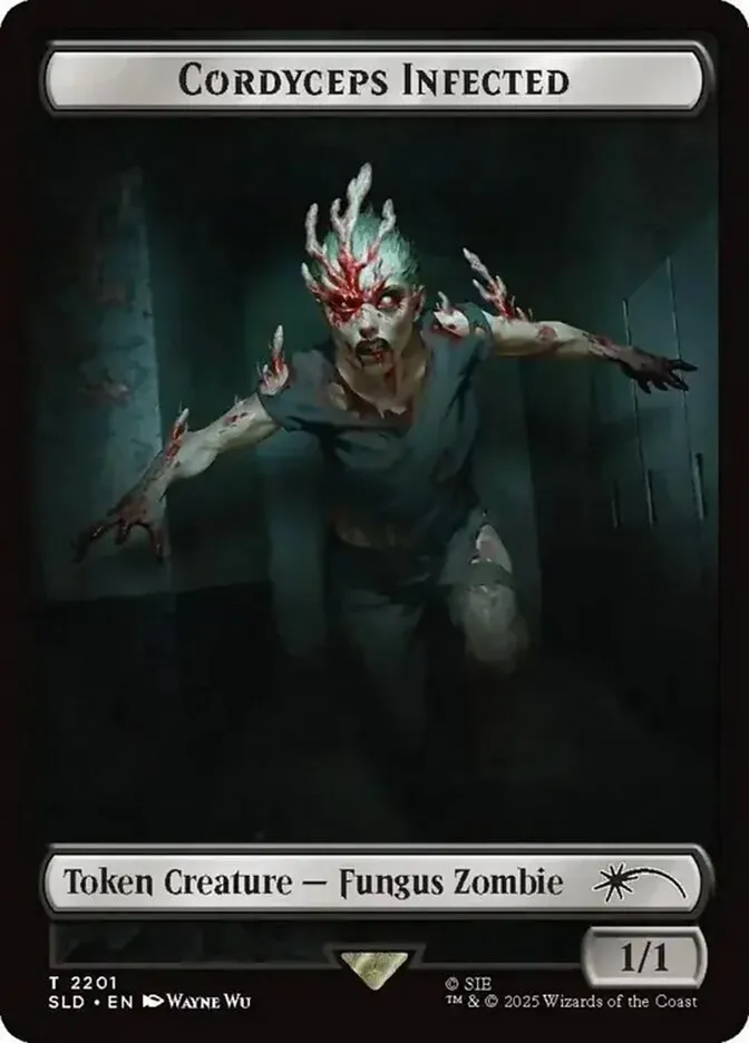 2019 Secret Lair Drop Cordyceps Infected #2201 common card image