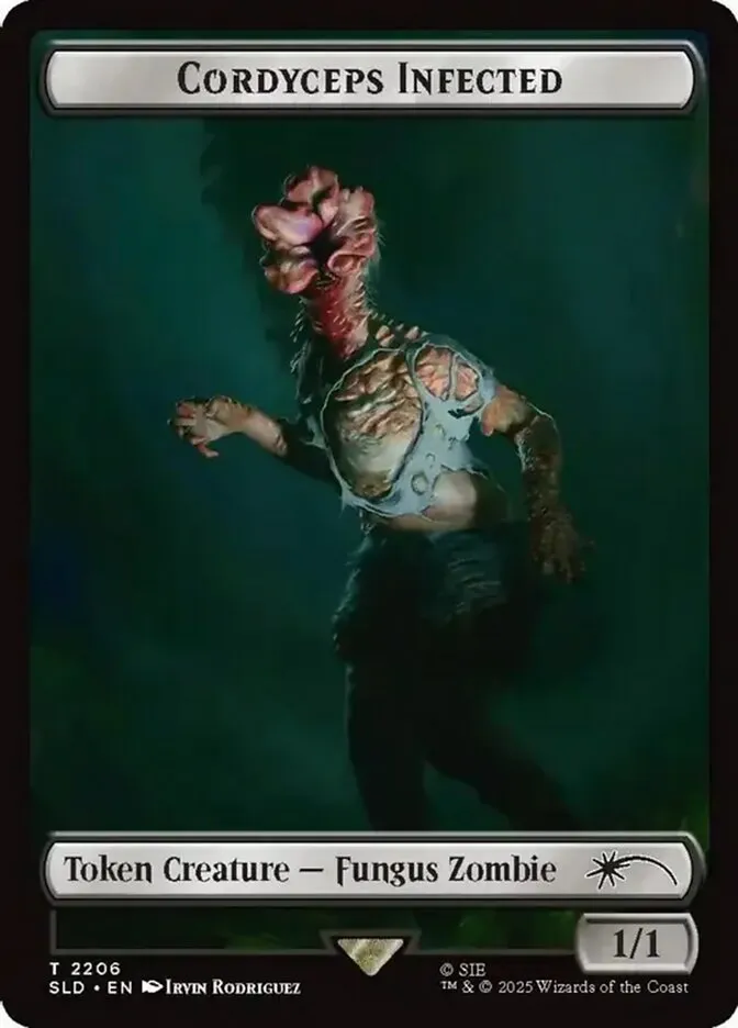 2019 Secret Lair Drop Cordyceps Infected #2206 common card image