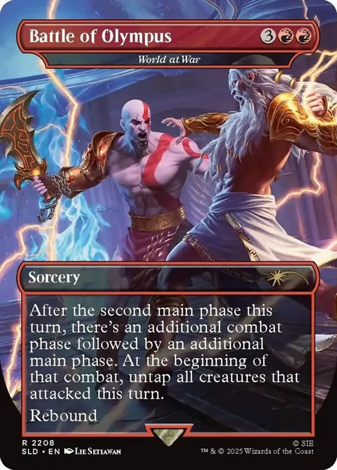 2019 Secret Lair Drop World at War #2208 rare card image