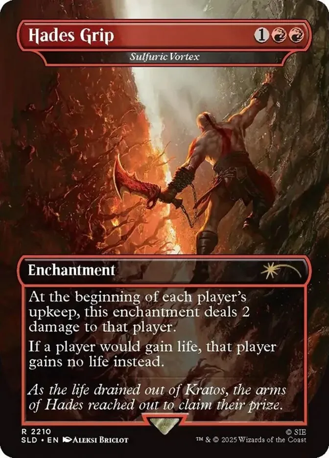 2019 Secret Lair Drop Sulfuric Vortex #2210 rare card image