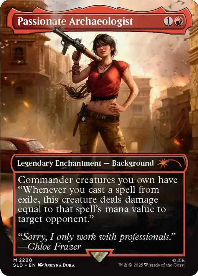 2019 Secret Lair Drop Passionate Archaeologist #2220 mythic card image