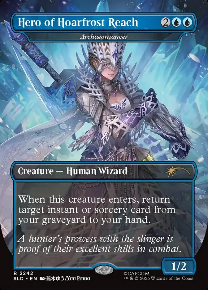 2019 Secret Lair Drop Archaeomancer #2242 rare card image