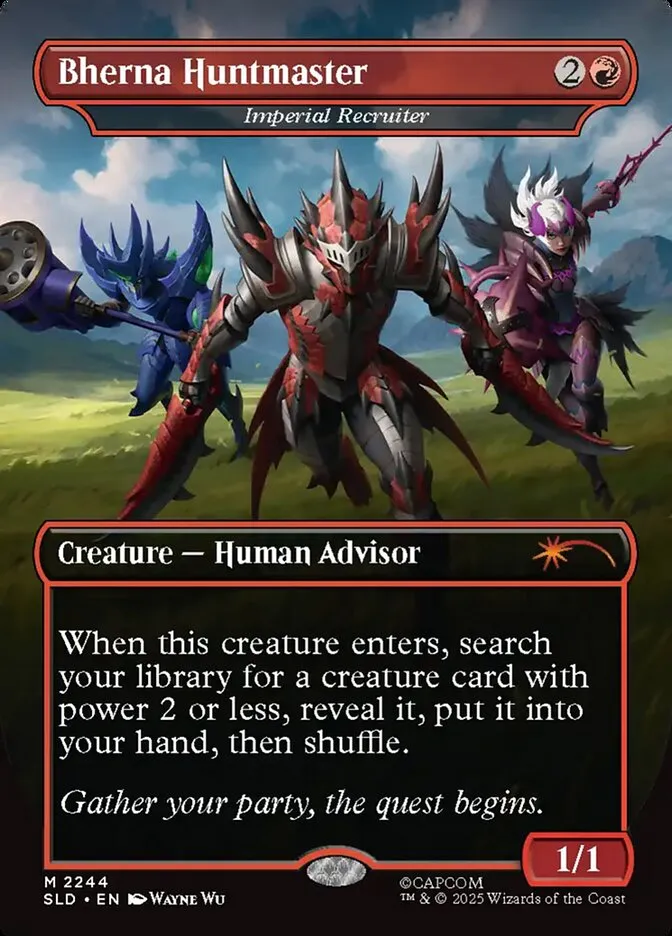 2019 Secret Lair Drop Imperial Recruiter #2244 mythic card image