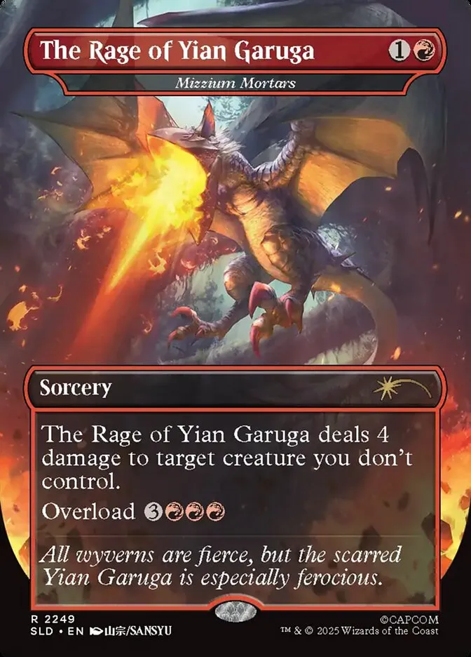 2019 Secret Lair Drop Mizzium Mortars #2249 rare card image