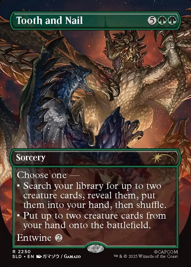2019 Secret Lair Drop Tooth and Nail #2250 rare card image