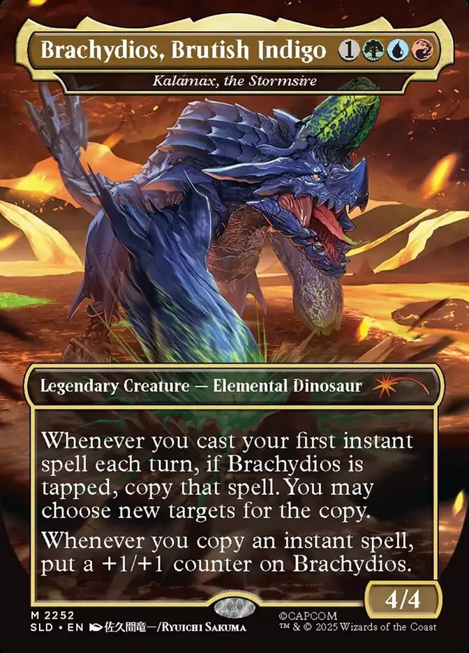 2019 Secret Lair Drop Kalamax, the Stormsire #2252 mythic card image