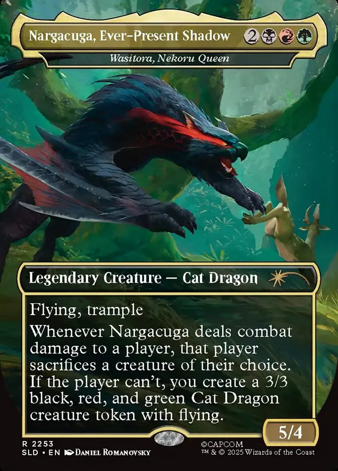 2019 Secret Lair Drop Wasitora, Nekoru Queen #2253 rare card image