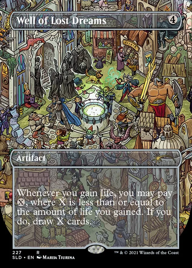 2019 Secret Lair Drop Well of Lost Dreams #227 rare card image