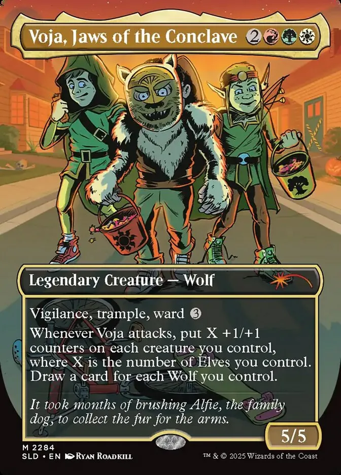 2019 Secret Lair Drop Voja, Jaws of the Conclave #2284 mythic card image