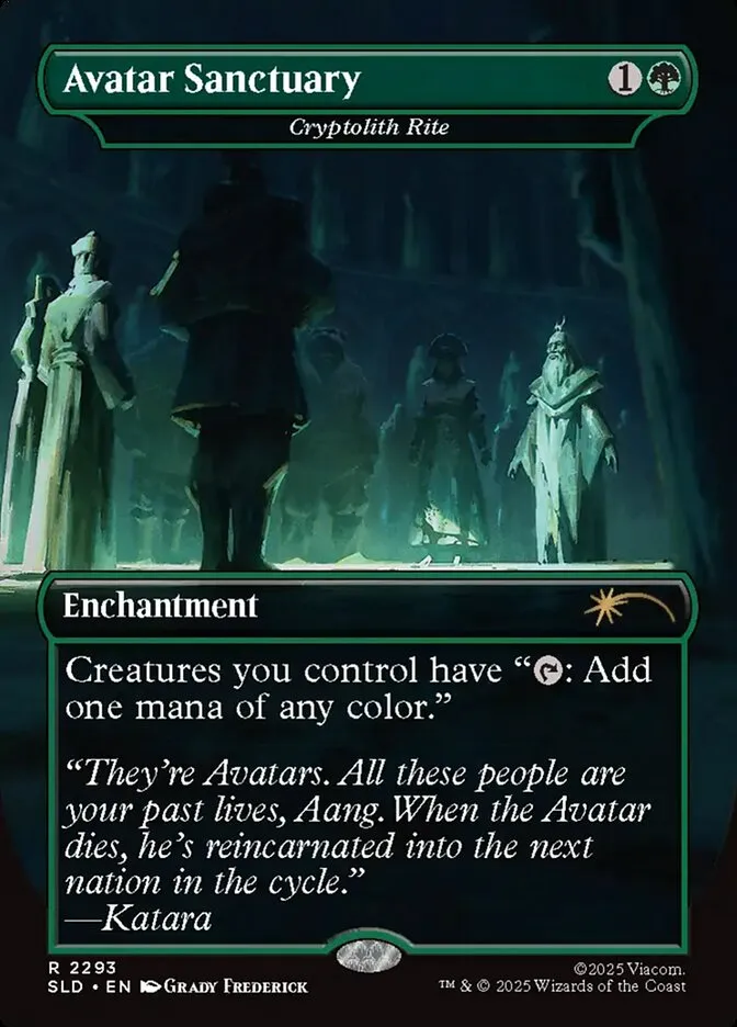 2019 Secret Lair Drop Cryptolith Rite #2293 rare card image