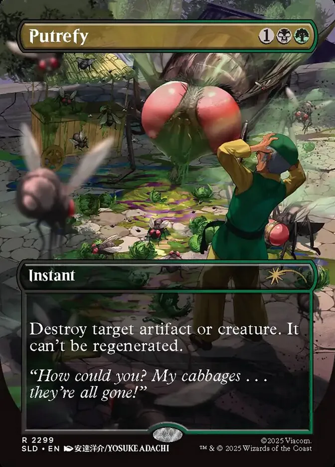 2019 Secret Lair Drop Putrefy #2299 rare card image