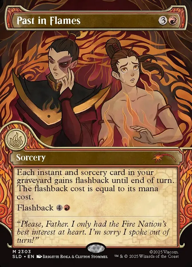 2019 Secret Lair Drop Past in Flames #2303 mythic card image