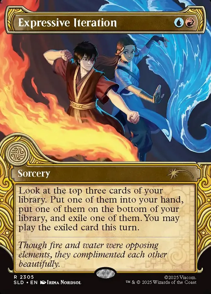 2019 Secret Lair Drop Expressive Iteration #2305 rare card image