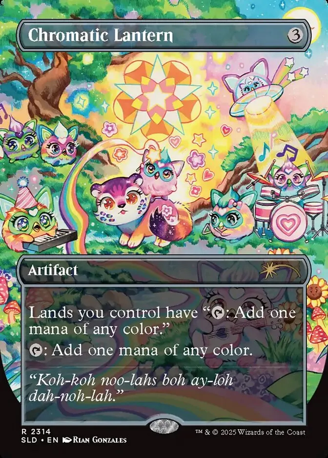 2019 Secret Lair Drop Chromatic Lantern #2314 rare card image