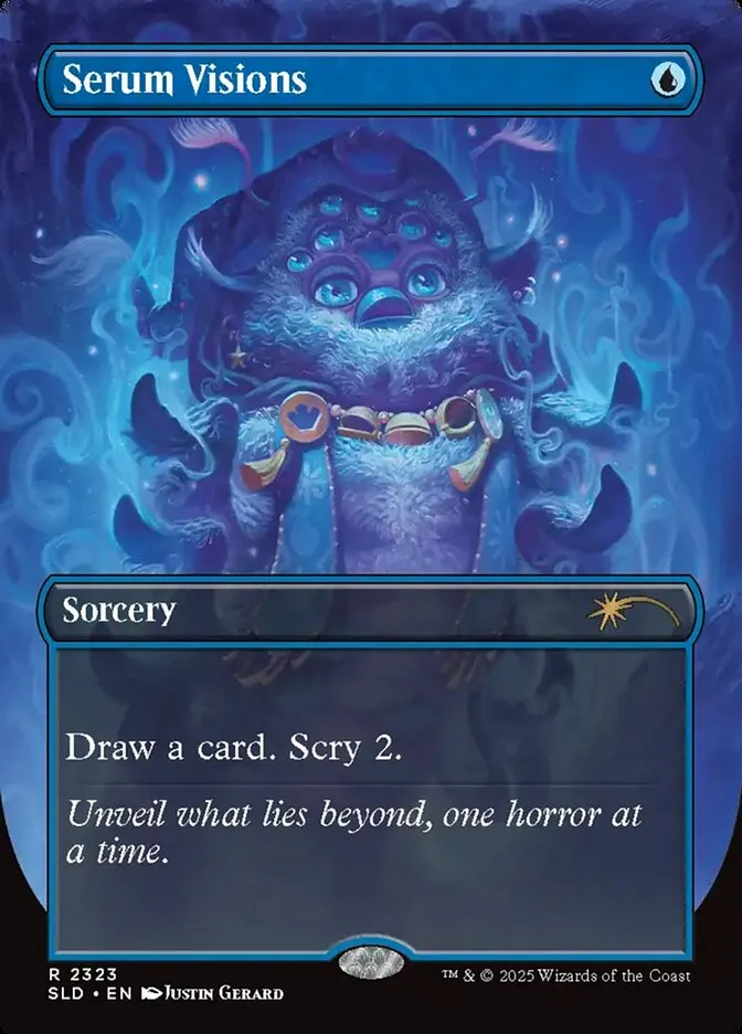 2019 Secret Lair Drop Serum Visions #2323 rare card image