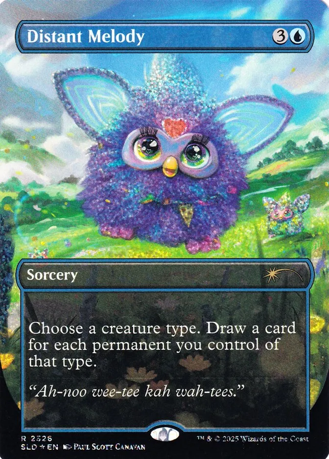 2019 Secret Lair Drop Distant Melody #2326 rare card image
