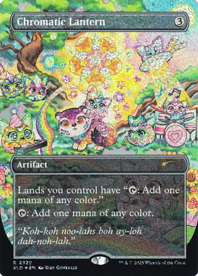 2019 Secret Lair Drop Chromatic Lantern #2329 rare card image