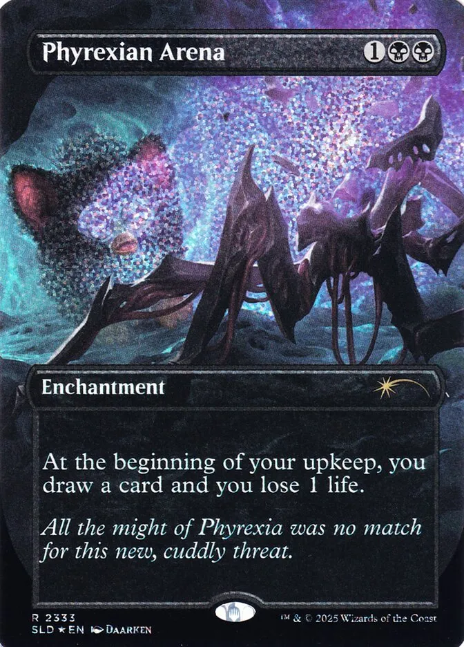 2019 Secret Lair Drop Phyrexian Arena #2333 rare card image