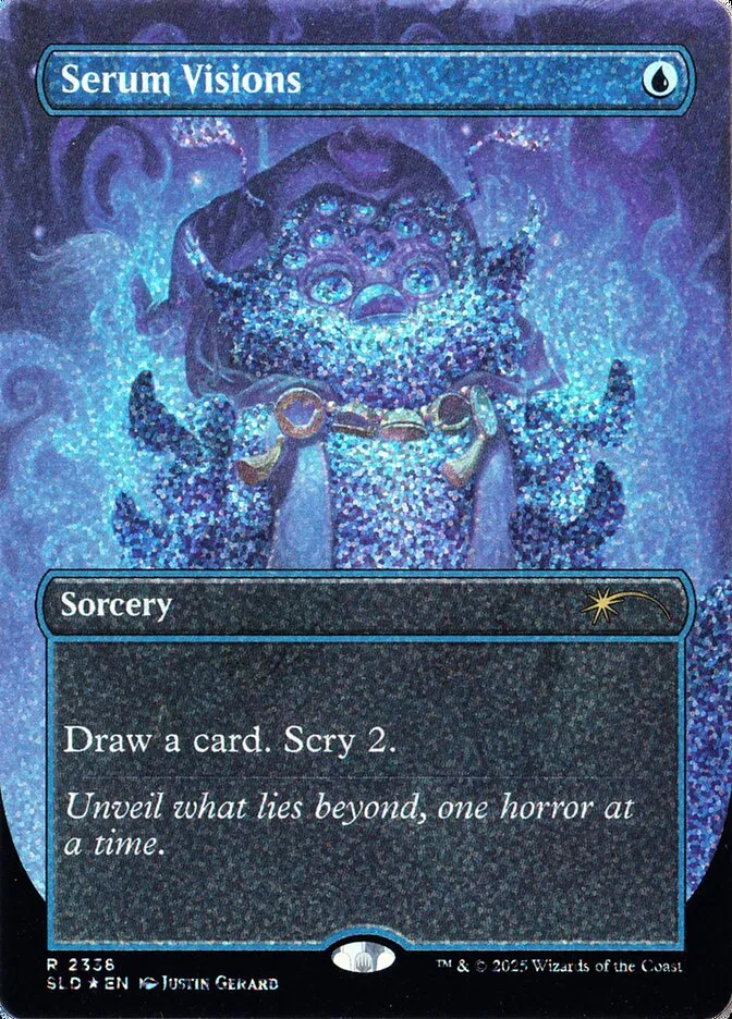 2019 Secret Lair Drop Serum Visions #2338 rare card image