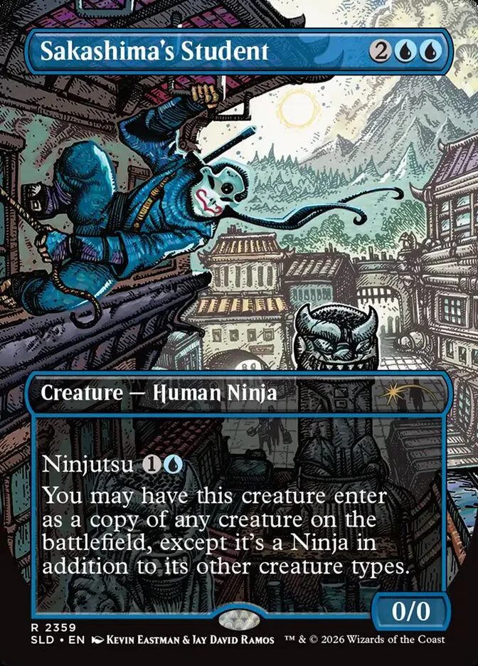 2019 Secret Lair Drop Sakashima's Student #2359 rare card image