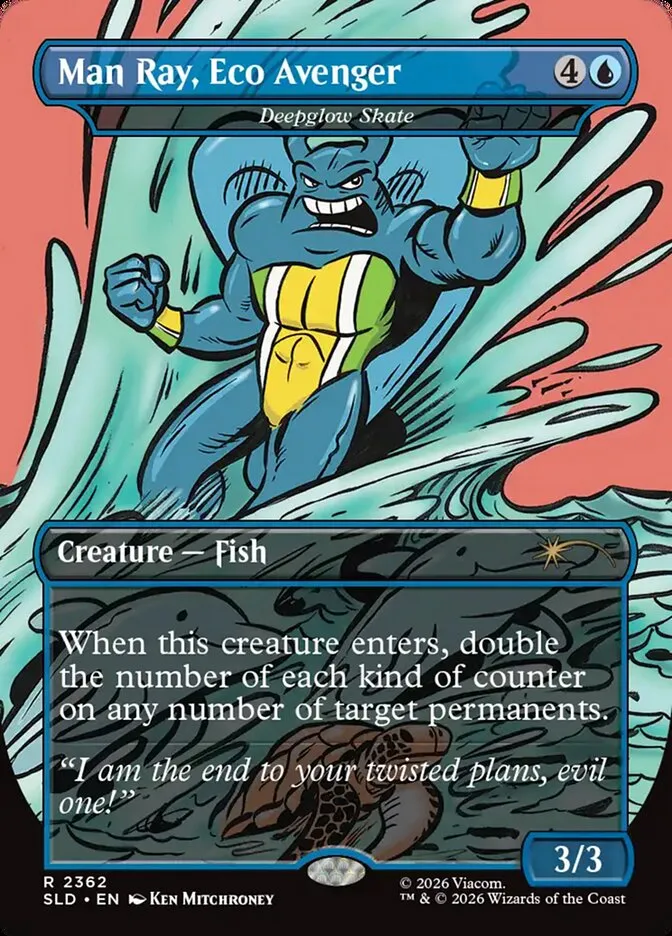 2019 Secret Lair Drop Deepglow Skate #2362 rare card image