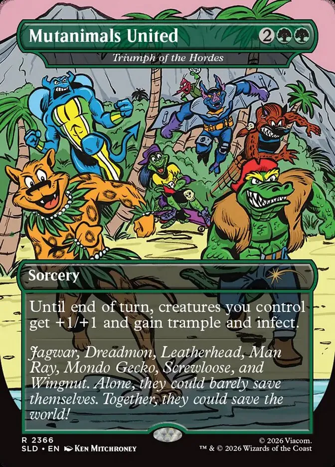 2019 Secret Lair Drop Triumph of the Hordes #2366 rare card image
