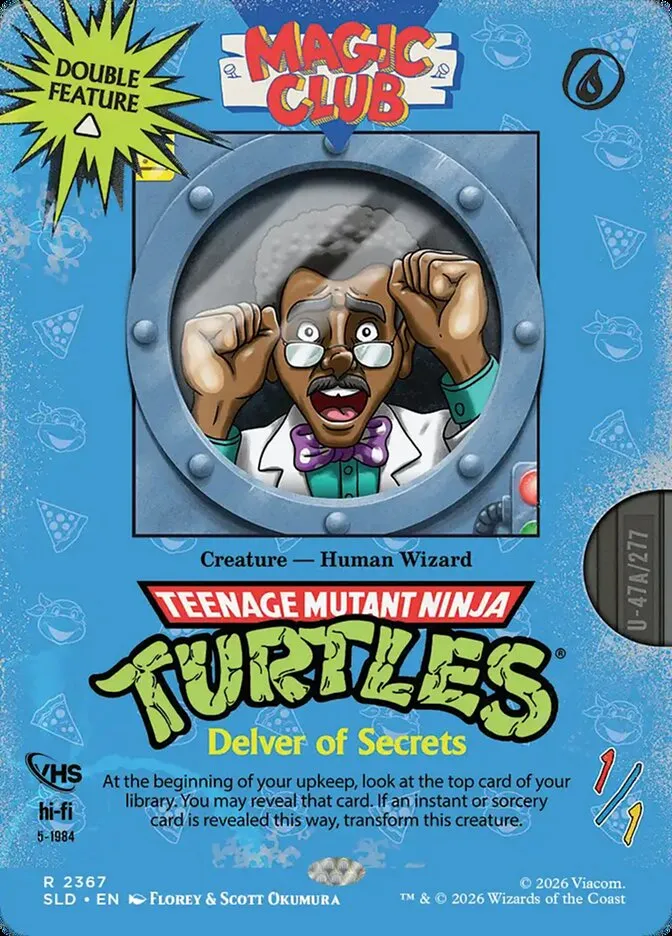 2019 Secret Lair Drop Delver of Secrets // Insectile Aberration #2367 rare card image