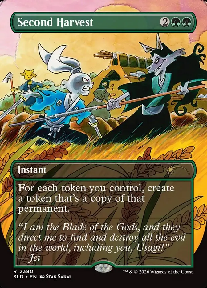 2019 Secret Lair Drop Second Harvest #2380 rare card image