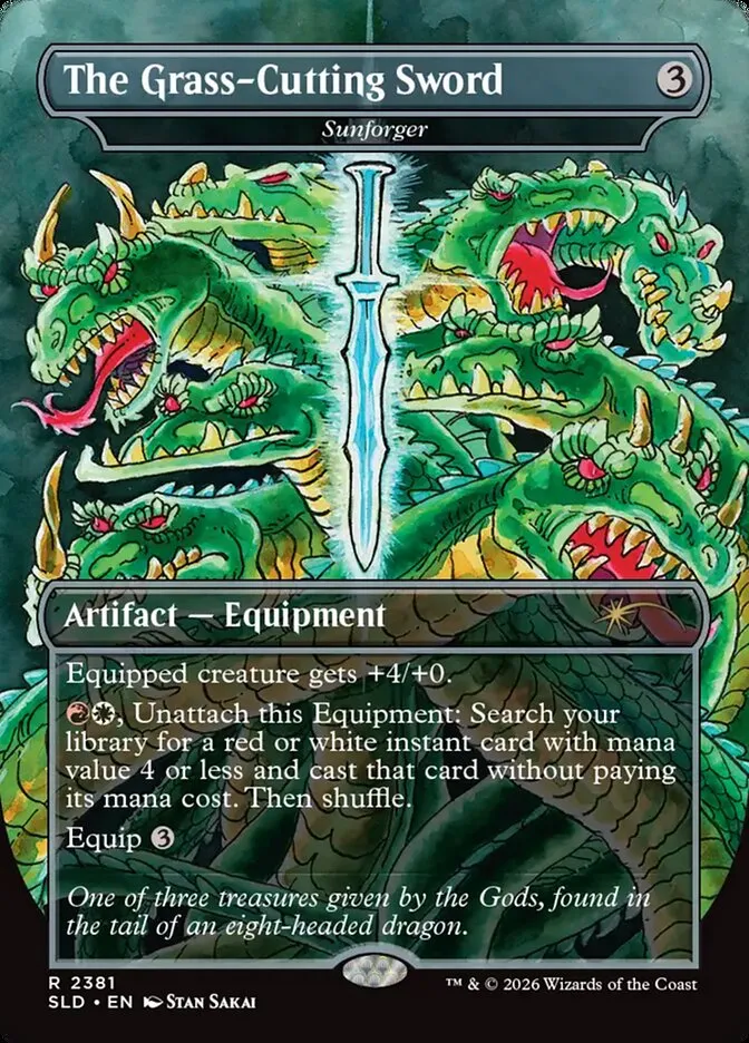 2019 Secret Lair Drop Sunforger #2381 rare card image