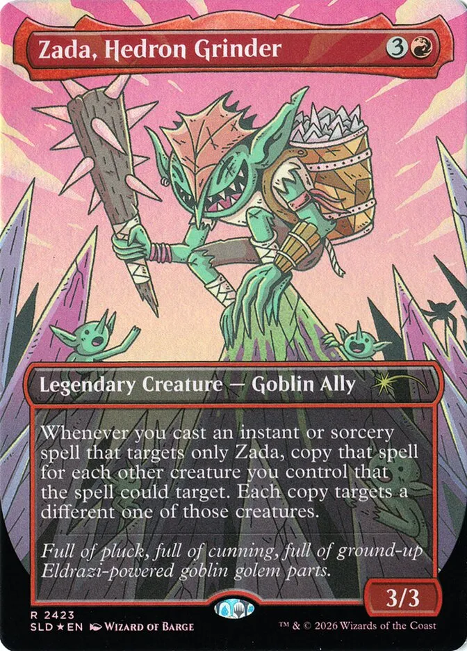 2019 Secret Lair Drop Zada, Hedron Grinder #2423 rare card image
