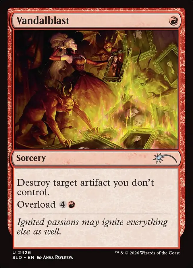 2019 Secret Lair Drop Vandalblast uncommon #2426 uncommon card image