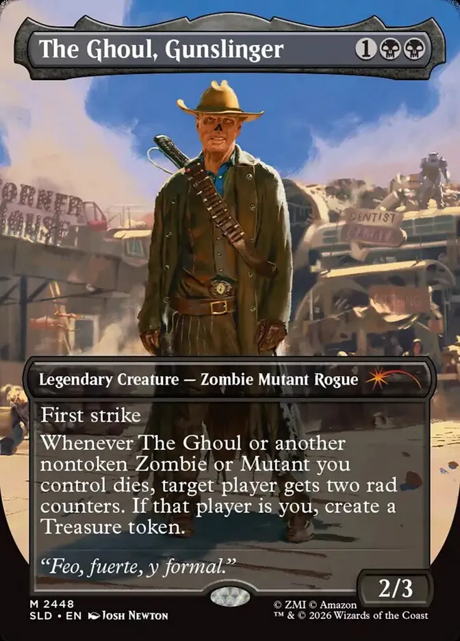 2019 Secret Lair Drop The Ghoul, Gunslinger #2448 mythic card image