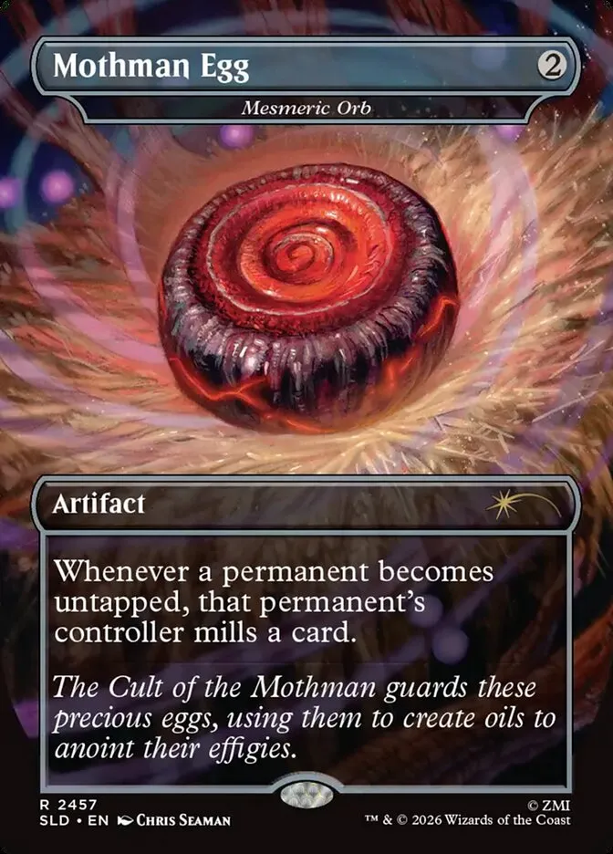 2019 Secret Lair Drop Mesmeric Orb #2457 rare card image
