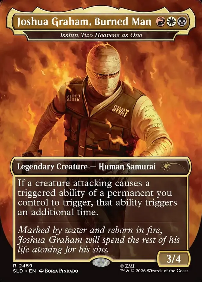 2019 Secret Lair Drop Isshin, Two Heavens as One #2459 rare card image
