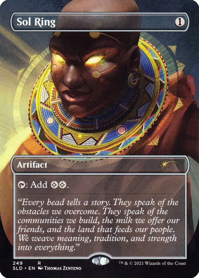2019 Secret Lair Drop Sol Ring #249 rare card image