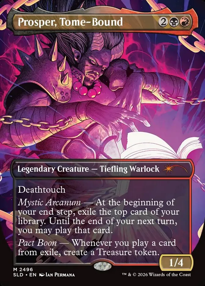 2019 Secret Lair Drop Prosper, Tome-Bound #2496 mythic card image
