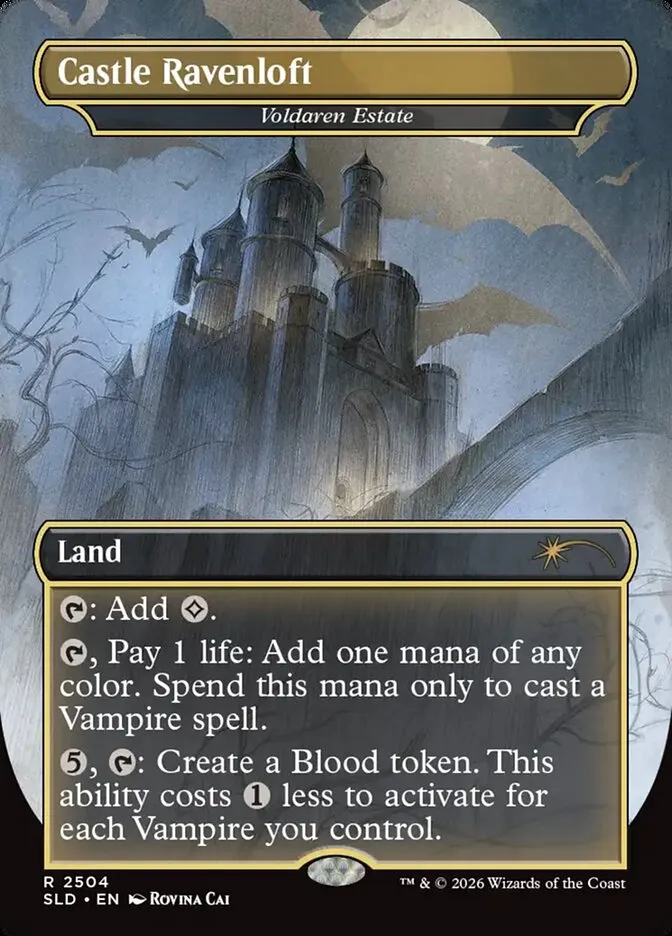 2019 Secret Lair Drop Voldaren Estate #2504 rare card image