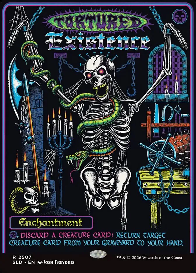2019 Secret Lair Drop Tortured Existence #2507 rare card image