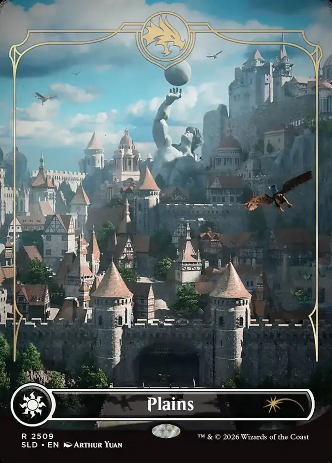 2019 Secret Lair Drop Plains #2509 rare card image