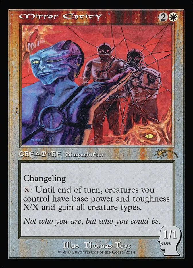 2019 Secret Lair Drop Mirror Entity #2514 rare card image